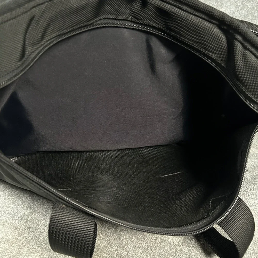 VTG Tumi Briefcase Messenger Laptop Bag Expandable Ballistic Nylon  Black USA
